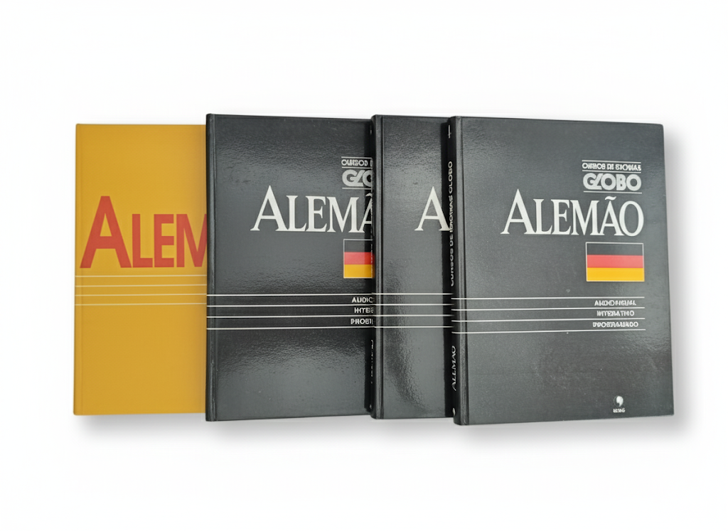 Coleçao Alemão Capa Dura 4volumes+ Brindes - Idiomas Globo 