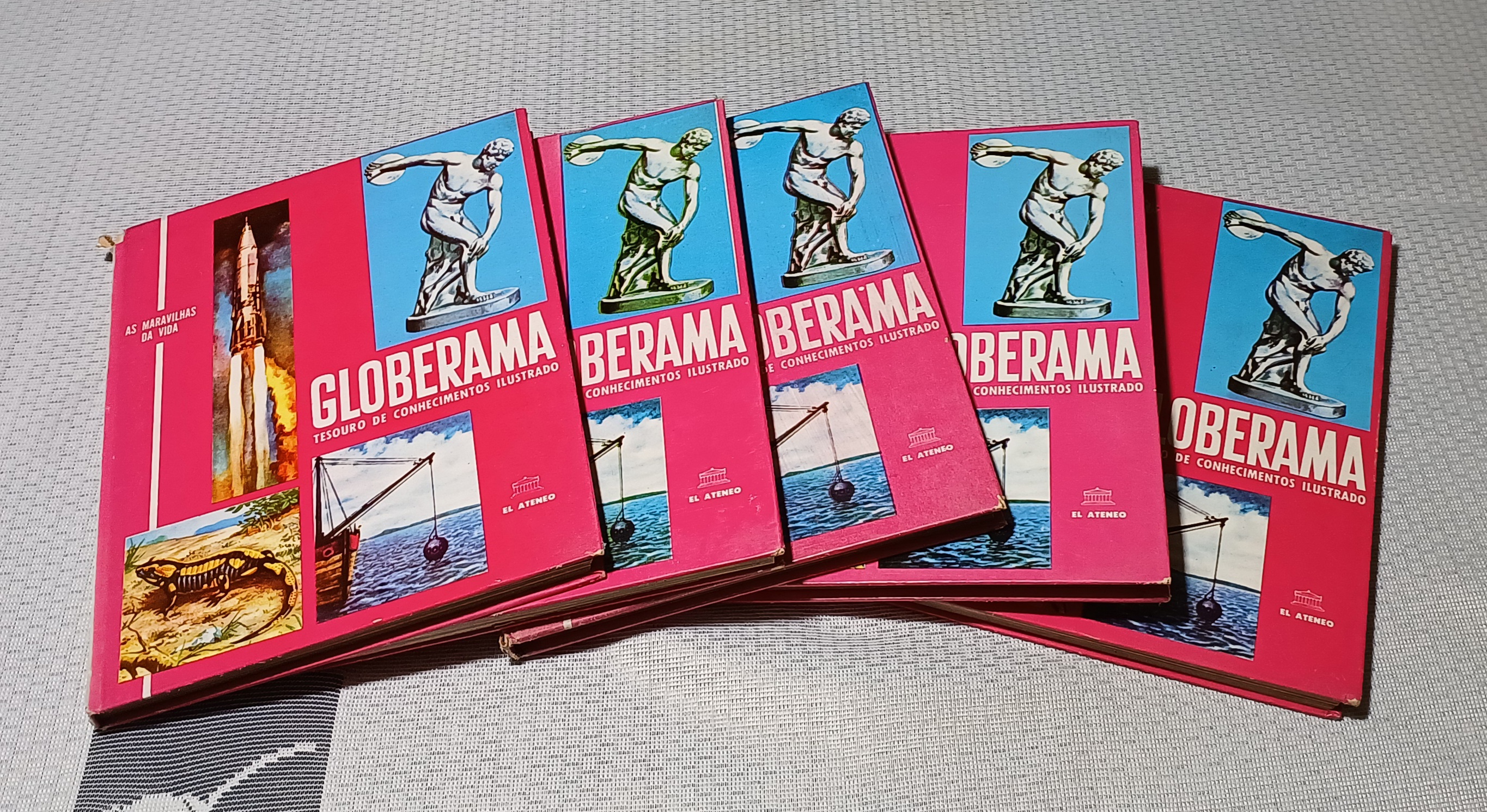 Coleção de Livros - As Maravilhas da Vida - Globerama - 5 volumes