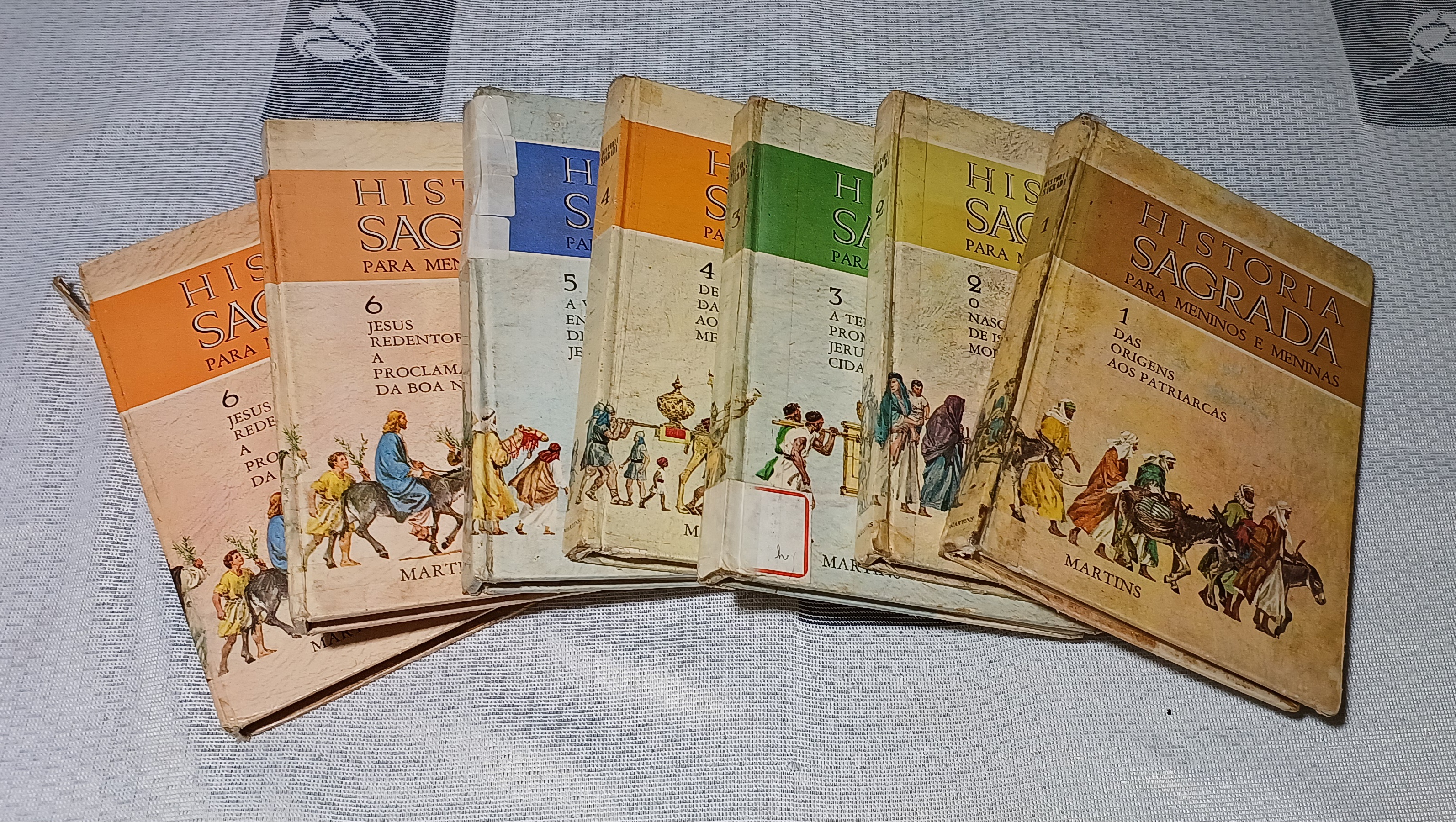 Coleção - História Sagrada para Meninos e Meninas - 6 volumes