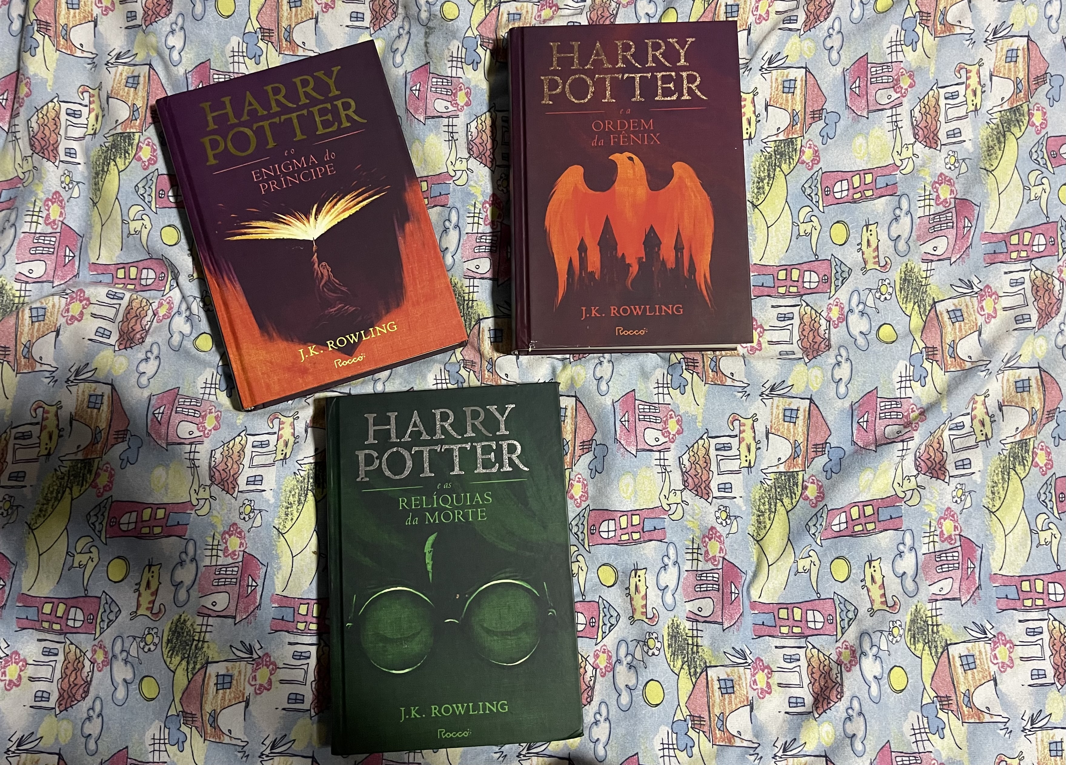 Box de harry potter com marca página 