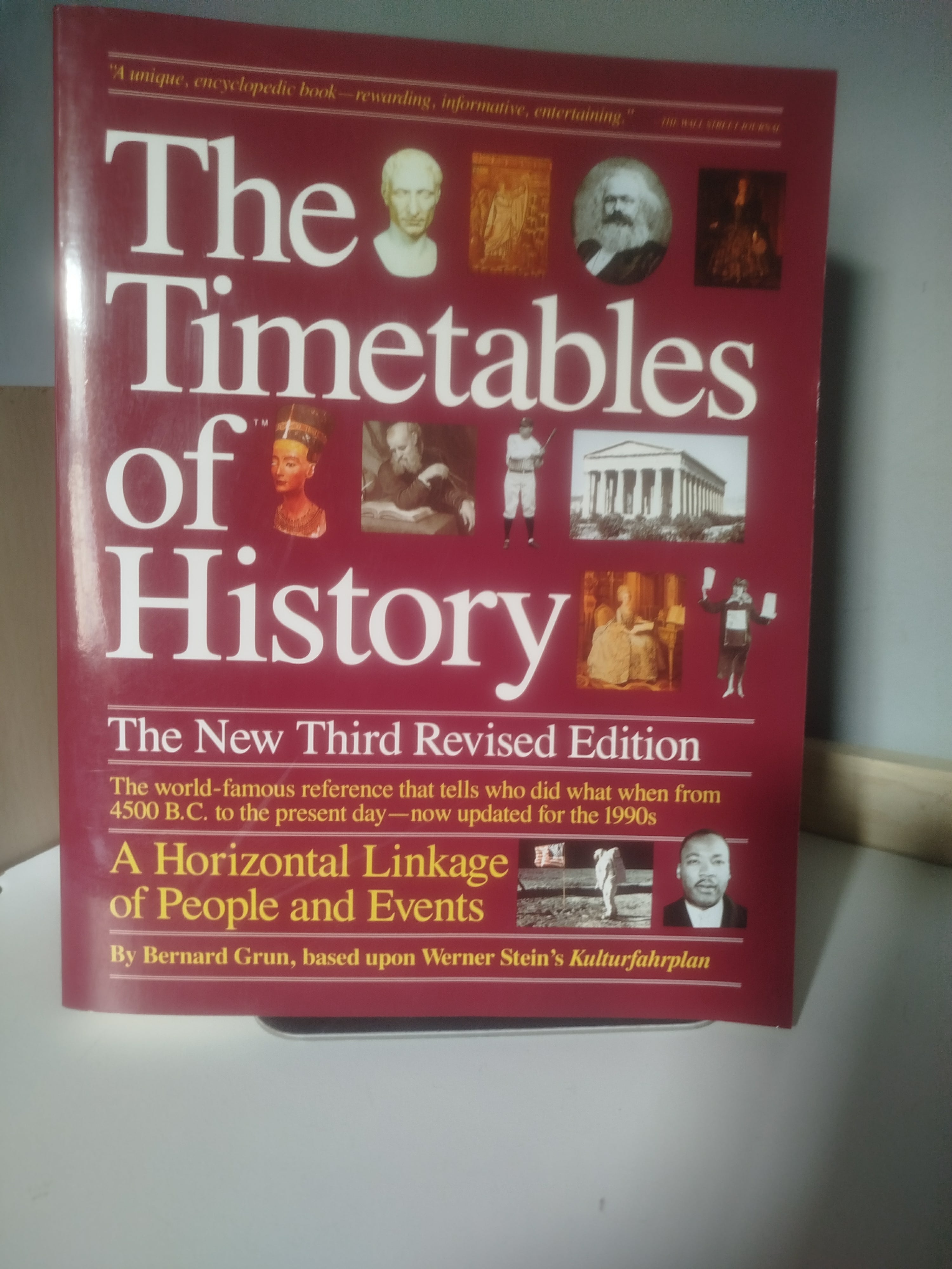 The Timetables of History: A Horizontal Linkage of People and Events